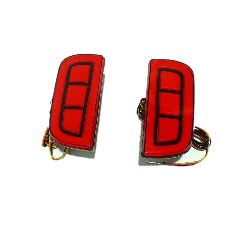 

July King LED Light Guide Brake Lights Case for Honda Civic 10th 2016-2018, LED Brake Lights + Night Running Warning Lights
