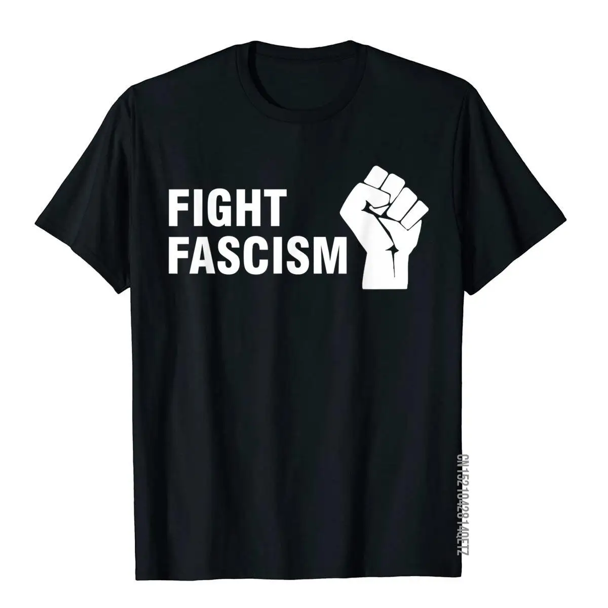 Fight Fascism Student Wholesale Moto Biker Tops T Shirt Cotton Top T-Shirts Chinese Style