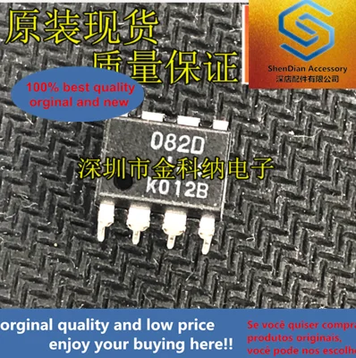 

10pcs only orginal new 082D JRC082D NJM082D J-FET input operational amplifier chip straight plug DIP8 pin