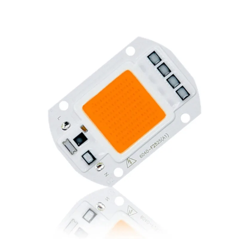 AC220V Principale Si Sviluppa Chip Pianta Coltiva Lo Spettro Completo Della Luce 30W 50W HA CONDOTTO Chip di Driver di FreeLamp Perline Fiori di Supporto dropshipping