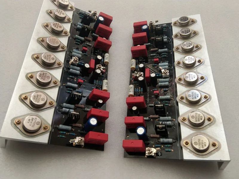 Podwójny DC 30-45V A1000 na MJE15034G / MJE15035G + na MJ15024G MJ15025 tuebe 50W * 2 klasa A płyta wzmacniacza zasilania