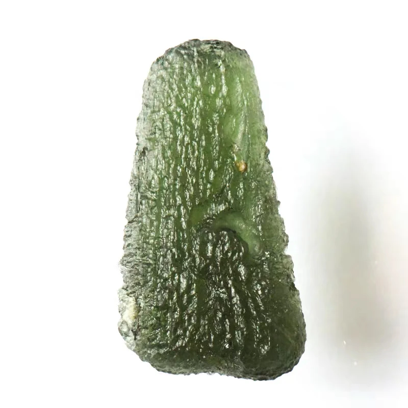 

Hot Sale A++ Natural Moldavite green aerolites crystal stone pendant energy apotropaic4g-6g/ lot+ free rope Unique Necklace