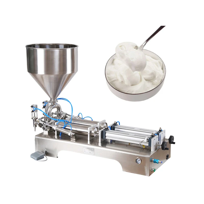 

Double-head liquid paste dual-use filling machine cream cream shampoo commercial stainless steel quantitative filling machine