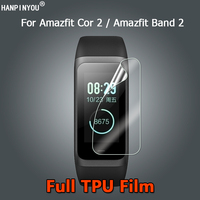 10Pcs For Xiaomi Amazfit Cor 2 Band 2 Cor2 Band2 Ultra Clear Slim Soft TPU Hydrogel Film Screen Protector -Not Tempered Glass