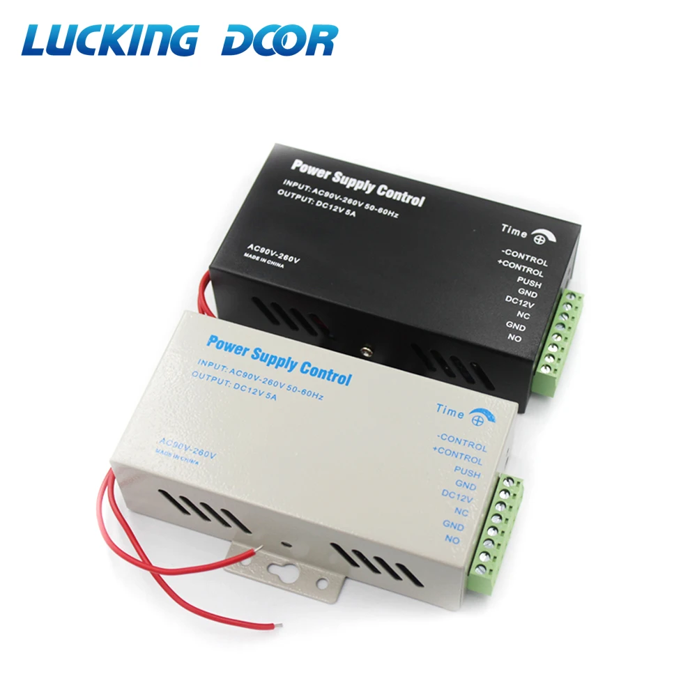 Door Access Control System Switch Power Supply DC 12V 3A 5A AC 90~260V for Fingerprint Access Control Machine