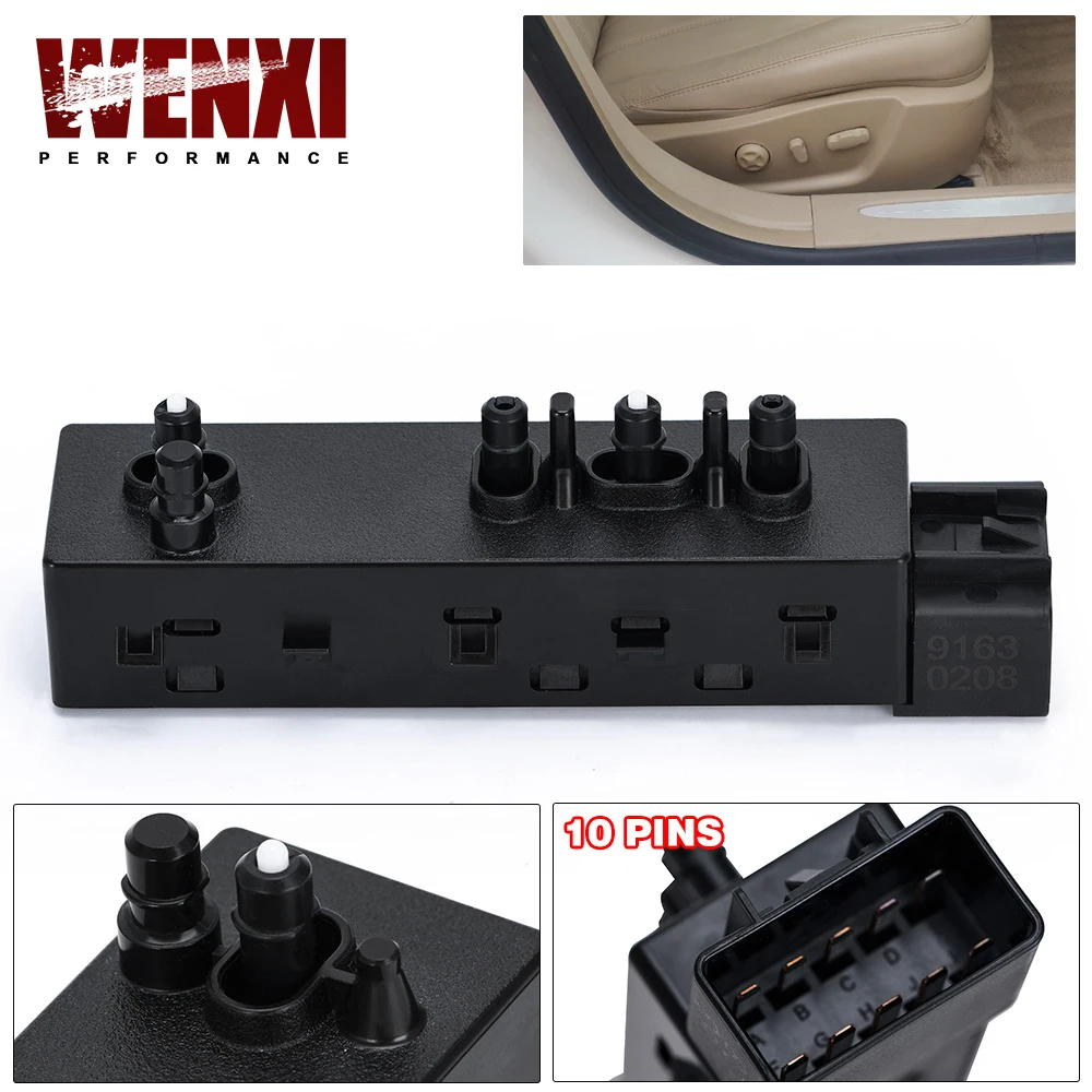 Front Right Passenger 8 Way Power Seat Adjustment Switch 25974714 25974715 Fit For Chevrolet Camaro 2010-2015