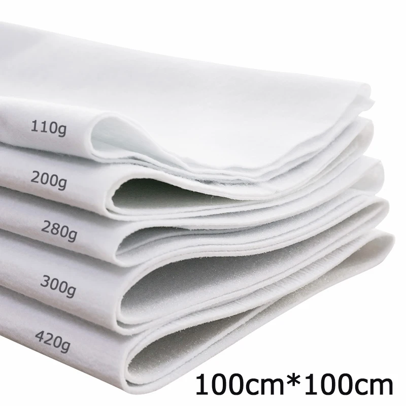 110 g/200 g /300 g/ 420 g Thick Self-Adhesive Handmade Material Lining Accessories Ironing Interfacing Fabric Adhesiva Patchwork