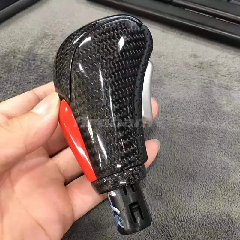 Custom High Quality Carbon Fiber Gear Shift Knob For Hyundai Veloster JS Knob Assy Gear Shift Lever