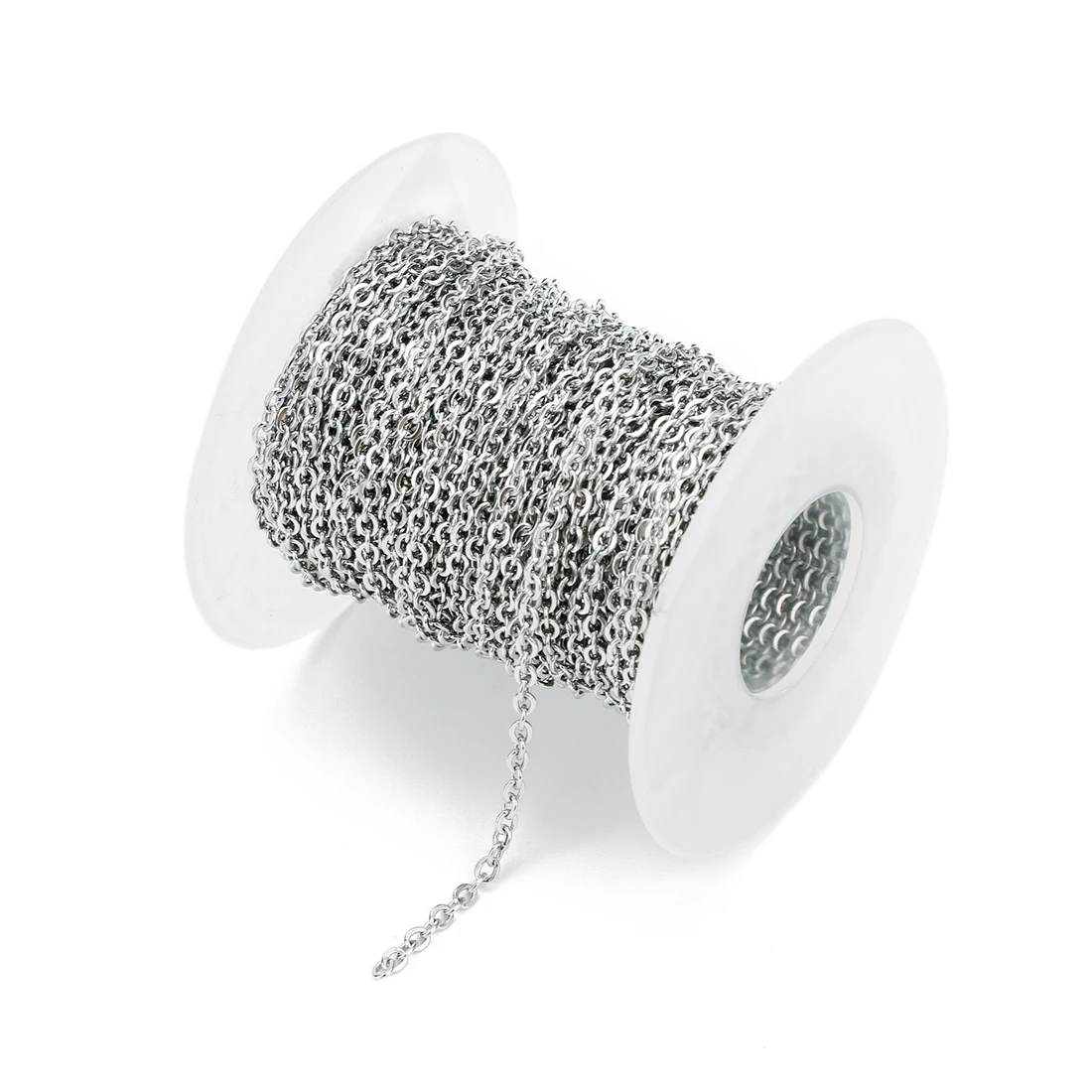 10Yards/roll 1/1.5/2/2.5/3mm Edelstahl Kabel Ketten Groß Fit Halsketten Armbänder Link Kette Für Schmuck Machen Materialien – Detail 7