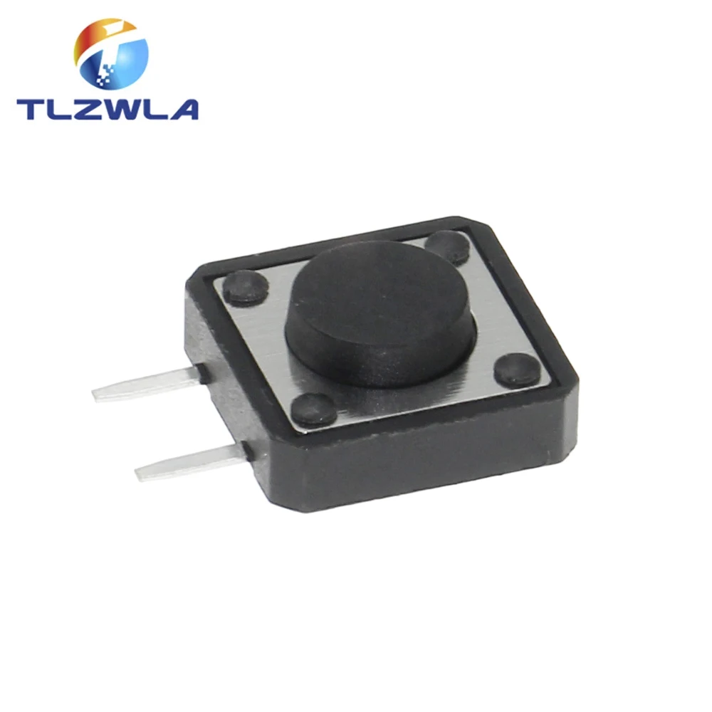 10PCS Touch Switch 12*12 Side Two Feet 4.3/5/5.5/6/6.5/7/7.5/8/8.5/9/9.5/10/11/12/13/14/15 12X12MM Button Switch