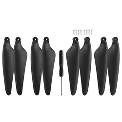 (Not Original )Propellers Props Blade Airscrew Replacement For Hubsan Zino H117S/ZINO PRO/ ZINO 2 RC Drone Quadcopter With Tool