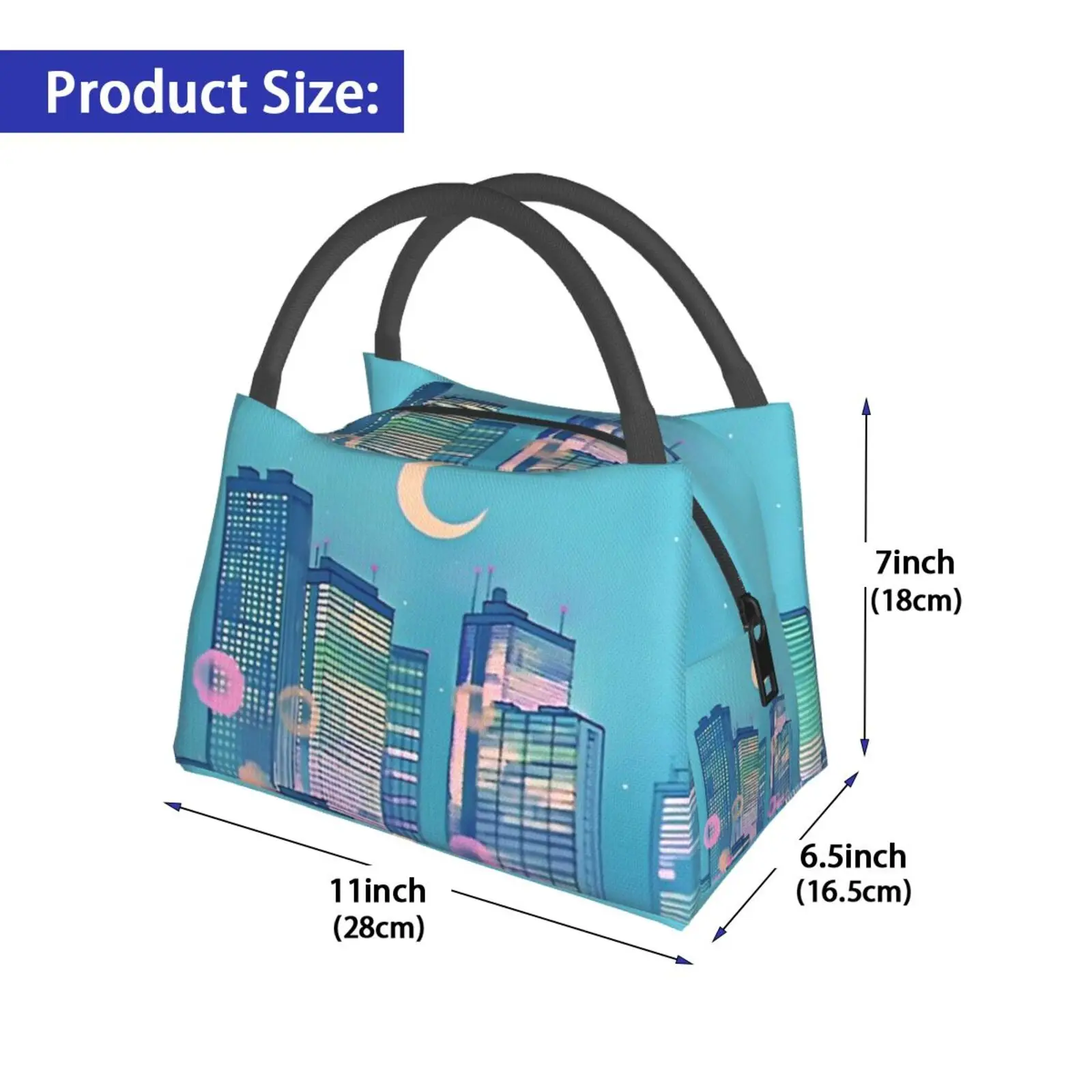 Portable Insulation Bag Classic Shoujo Skies 2503 Sailor Moon Salior Moon Scenery Anime Scenery Anime