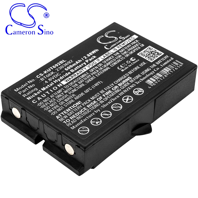 CameronSino Pin Cho IKUSI TM70/1 RAD-TS ATEX Phát TM70/IK2.13B LV Phù Hợp Với IKUSI 2303692 Cần Cẩu Điều Khiển Từ Xa pin