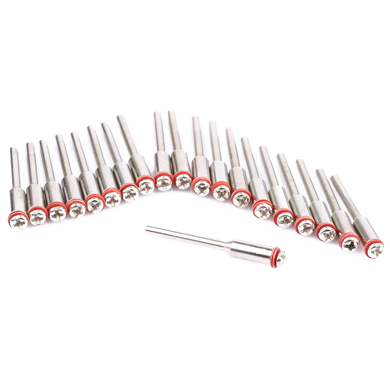 50/100pcs mandrini a disco diamantato portautensili per utensili rotanti accessori Dremel
