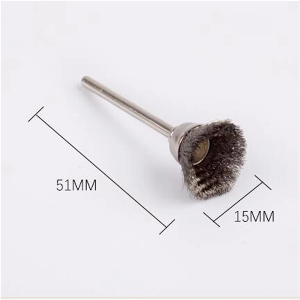 3mm Handle Stainless Steel Wire Nylon Brush For Electric Grinder Polishing And Derusting Flat Brush Bowl Brush Pen Brush