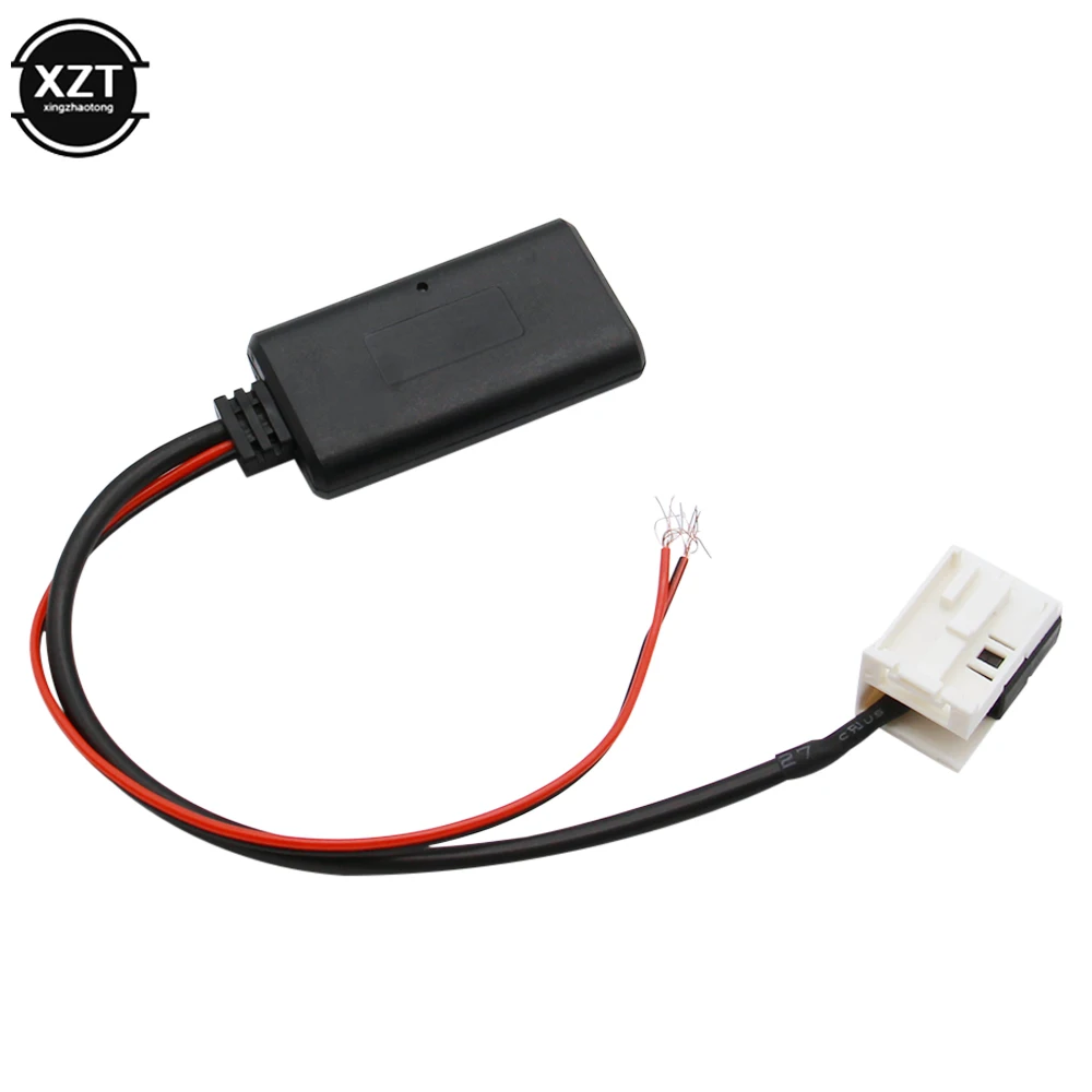 Dla BMW E60 04-10 E63 E64 E61E70 E90/E91 E92 12Pin moduł kompatybilny z Bluetooth Radio bezprzewodowe Adapter przewód AUX Stereo Aux-IN