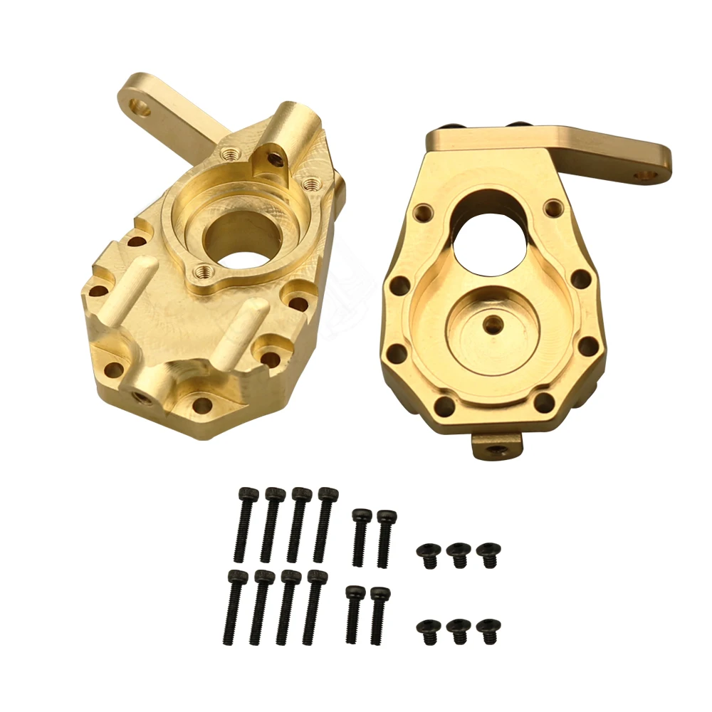 2 sztuk mosiądz obudowa napędu ciężkich przeciwwaga dla 1/10 gąsienica RC TRX-4 TRX4 TRX-6 8252 części zamienne