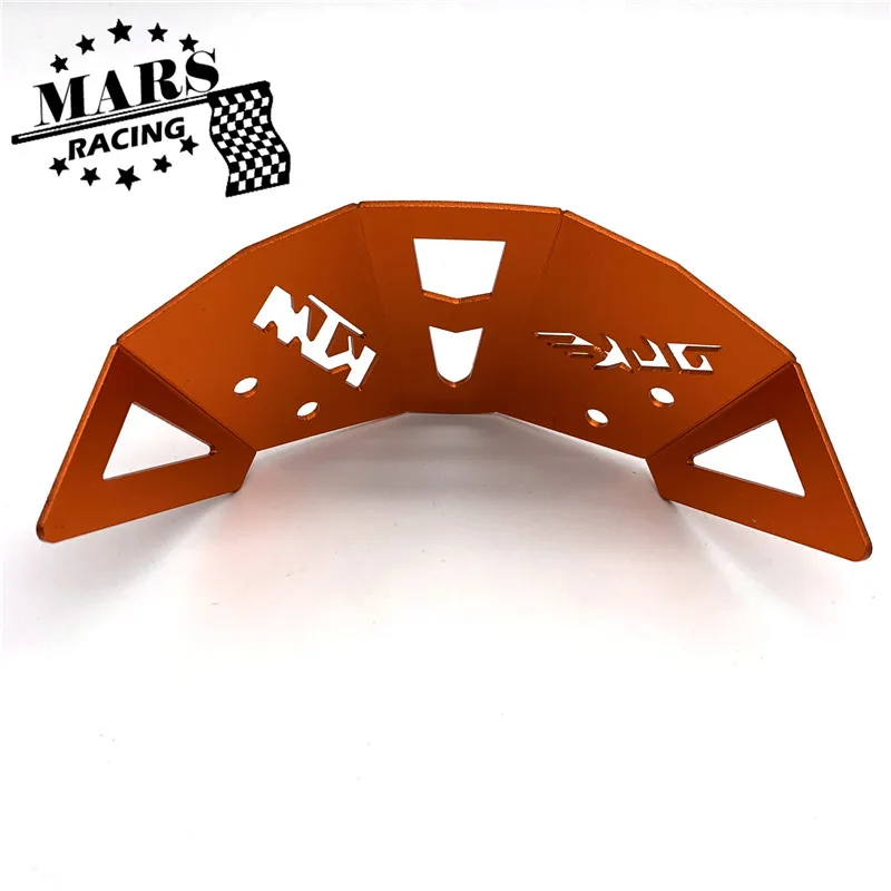 Motorcycle Motorbike Orange CNC Aluminum Windshield Windscreen Deflector For  Duke 125 200 390 DUKE-125 DUKE200 390 2012-2015