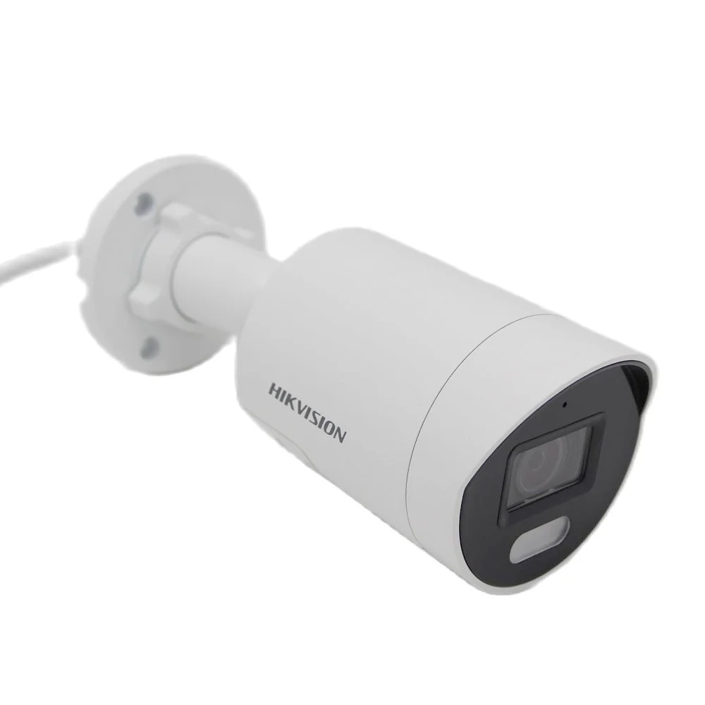 Imagem -04 - Hikvision 4mp Poe Ds2cd2047g2-lu e Ds-2cd2047g2-lu sl Câmera ip Colorvu Cor Cheia f Microfone Embutido