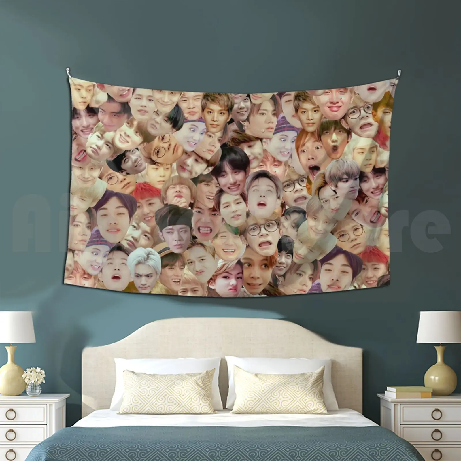 Nct Derp Tapestry Living Room Bedroom Nct Nct 127 Nct Dream Nct Nctzen Chenle Taeyong Johnny Taeil Jisung Jeno Jaemin