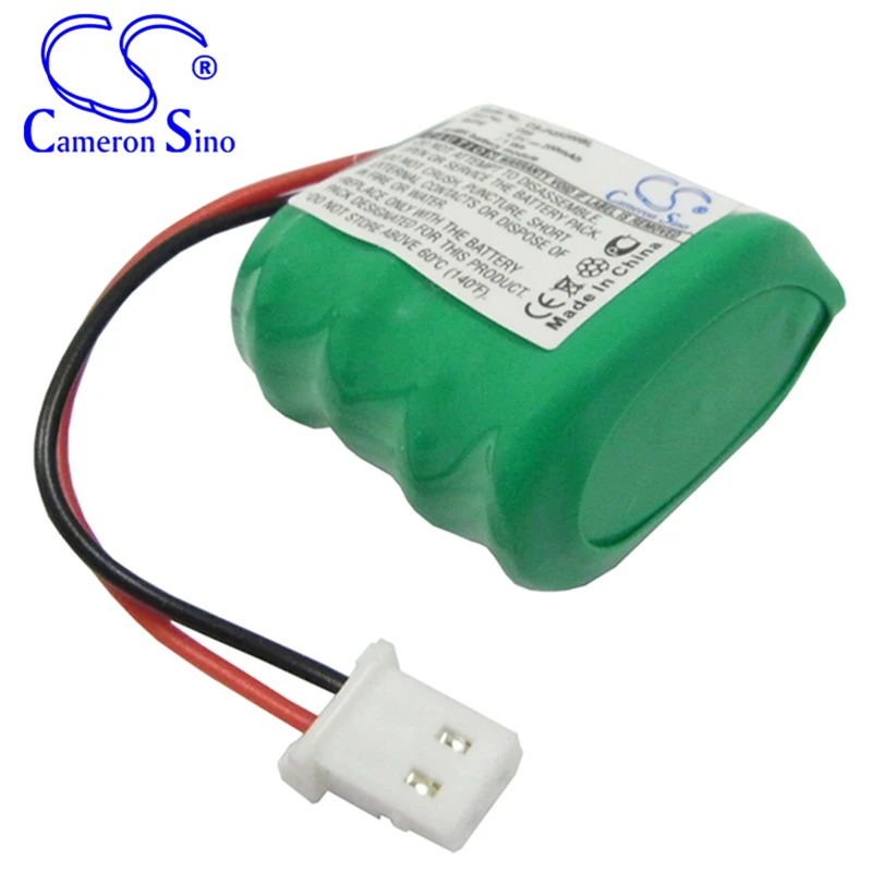 CameronSino Battery for HandHeld Quick Check QC150 Quick Check QC200 fits PSC 098 Barcode Scanner battery 200mAh 4.80V Ni-MH