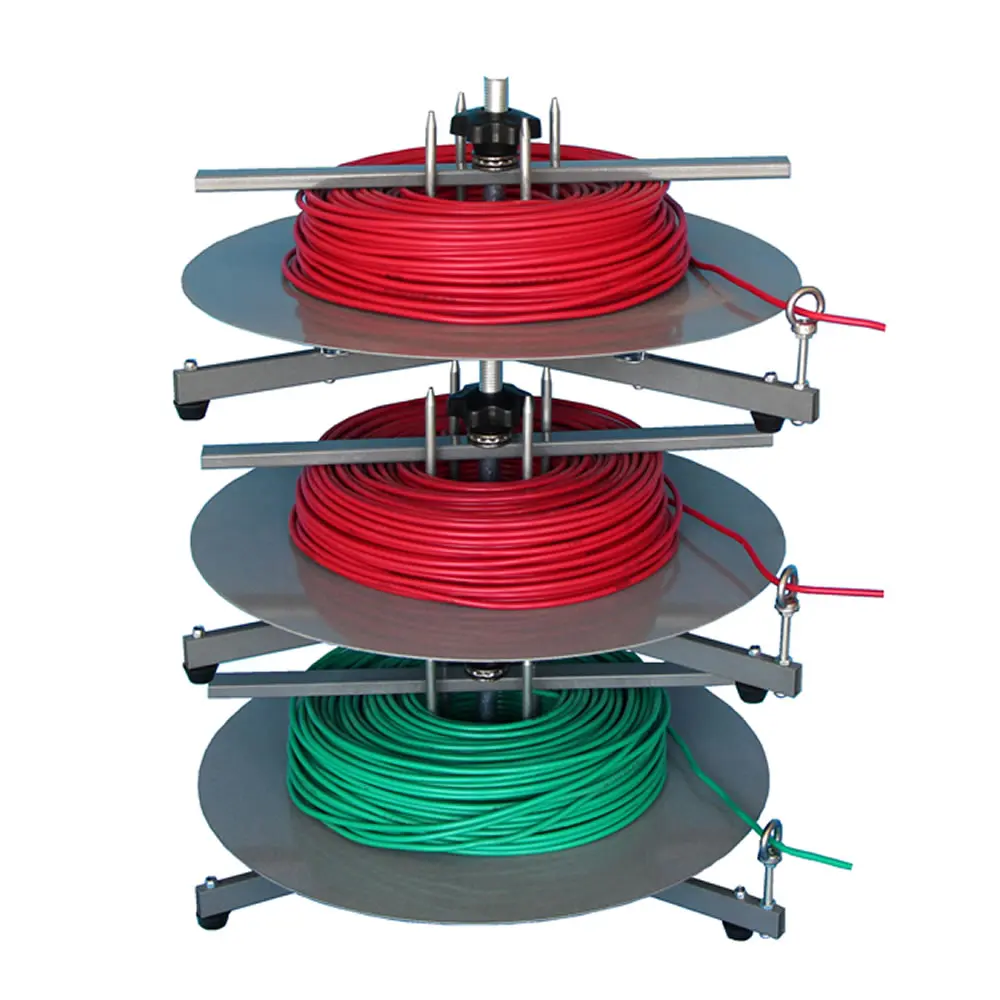 1/2/3/4 Layers Rotary Wires Feeder Tools Rotating Disc Cable Coil Feeding Machine for Wires Stripping Cutting Machine