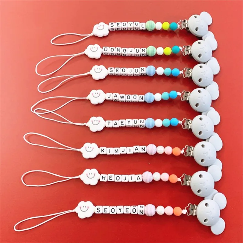 Chenkai 20pcs Silicone Spiral Teether Beads DIY Baby Shower Pacifier Dummy Teething Montessori Sensory Jewelry Making Toy Beads