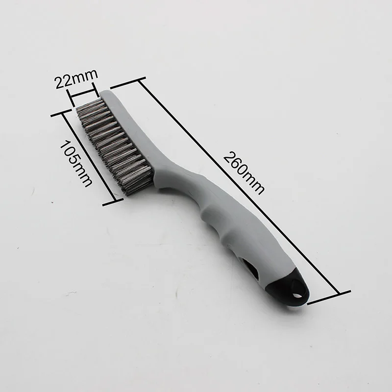 260mm Large Strong Soft Grip Stainless Steel Wire Brush