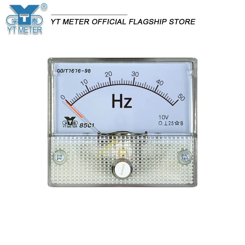 85c1 Hz DC frequency meter 100% opening meter 10V 20mA 50Hz 85l1 Hz 380V 45-55Hz 220V 110V installation meter