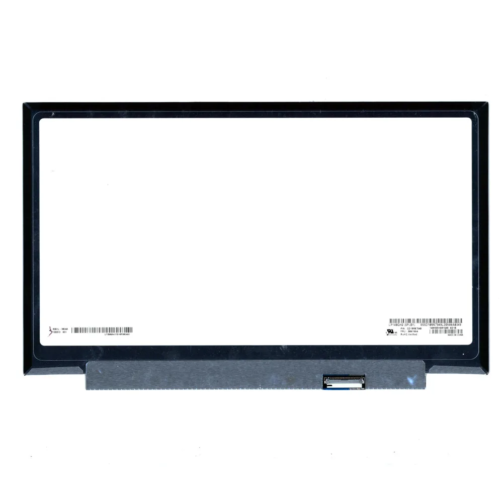 For Thinkpad X1 Carbon 5th/6th/8th/7th Gen T480 T480s  WQHD LCD Screen LP140QH2(SP)(B1) LP140QH2(SP)(D1) 00NY681 00NY664 01YN128