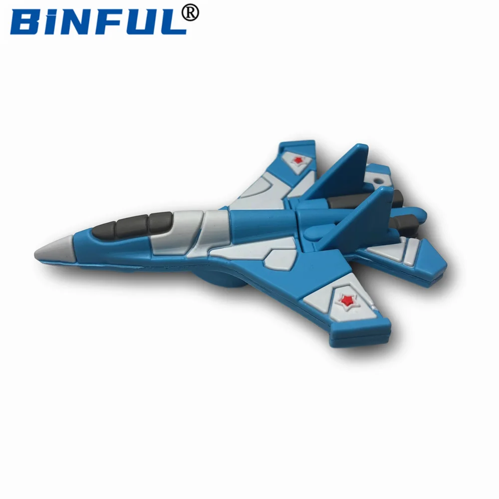 BINFUL Aircraft Usb Flash Drive Plane Pendrive 256GB 4G 8GB 16GB 32G 64GB128GB USB Flash Drive Memory Stick U-Disk Flash Storage