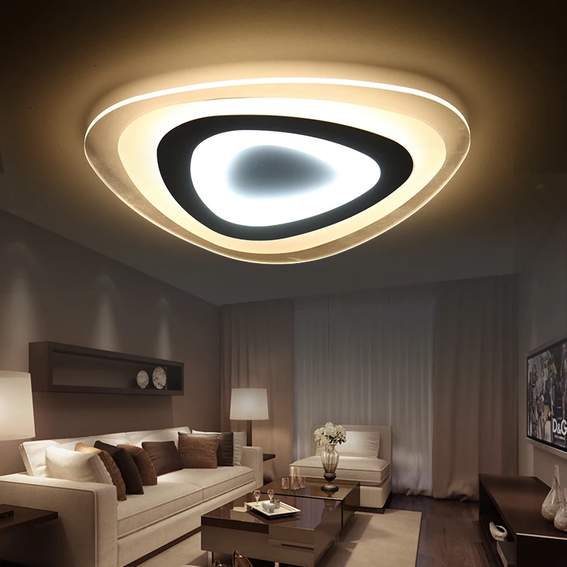 

Ultrathin Surface Mounted Modern led ceiling Chandelier lights for living room bedroom lustres de sala chandelier