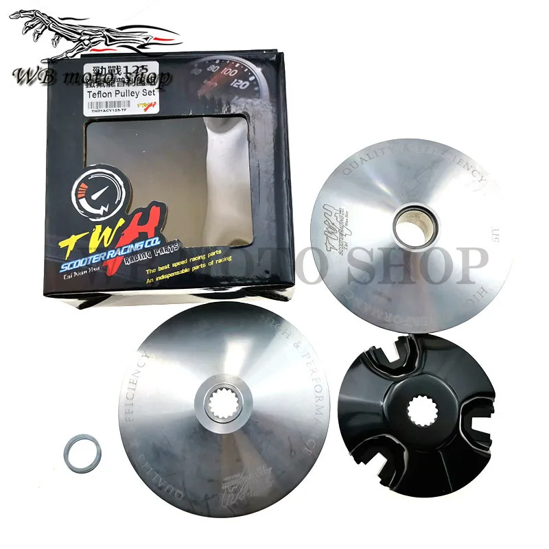 TWH Racing Variator Kit Drive Pulley for yamaha BWS125 GTR CYGNUS 4V Majesty Maxster X-City ZY125 CYGNUS125 Scooter