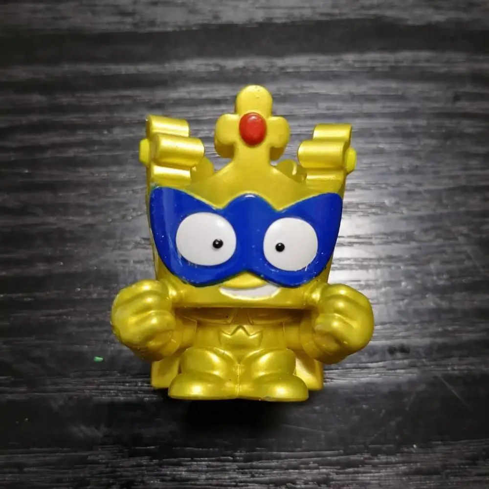 1pcs Big Superthings Series Burger Kings Super Zings Action Figure Super Rare Gold Silver Limited Collection for Kids Gift image 3