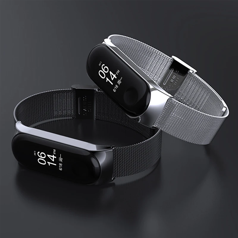 Cinturino per Xiaomi Mi Band 6 5 4 3 bracciale in metallo in acciaio inossidabile per cinturino MiBand 6 5 cinturini cinturino di ricambio per Xiaomi MI Band 6