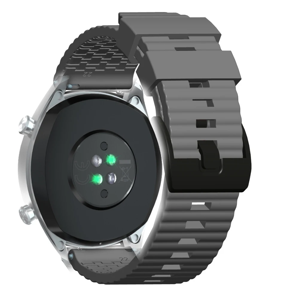 실리콘 스트랩, 화웨이 워치 GT 2e 46MM 교체용 팔찌 벨트 손목 밴드 화웨이 워치 GT 2 42MM GT2E 용 워치 밴드 스트랩