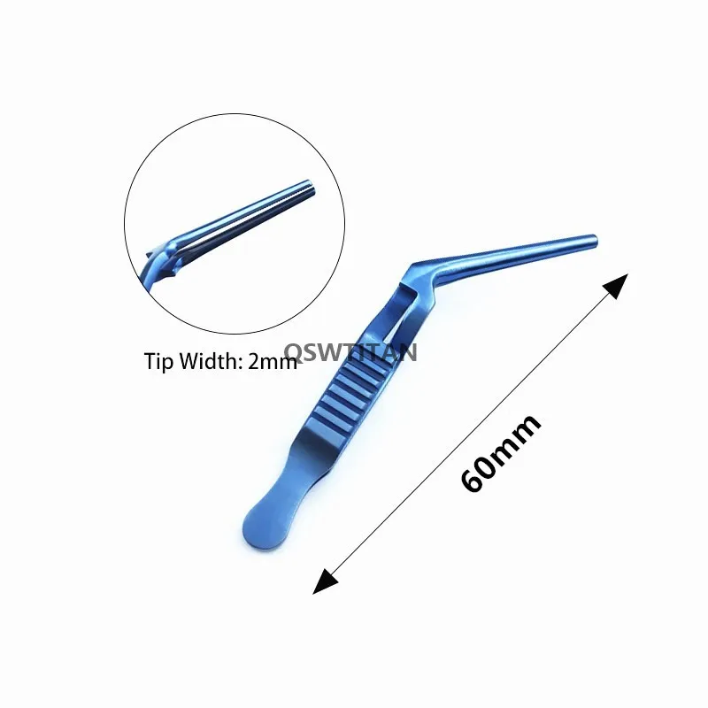 1pcs Straight/Cruved/Angle Jaw Atraumatic Tips Arterial vascular clamping clipper  Veterinary Surgical Instruments