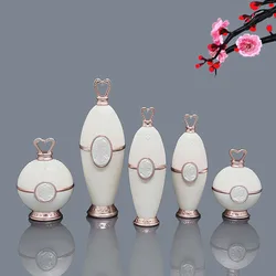 6pcs/pack Gold/White Acrylic Eye/Face Cream Jar 30/50/120ml DIY Luxury Empty Cosmetic Lotion Packing Container Sub Bottling
