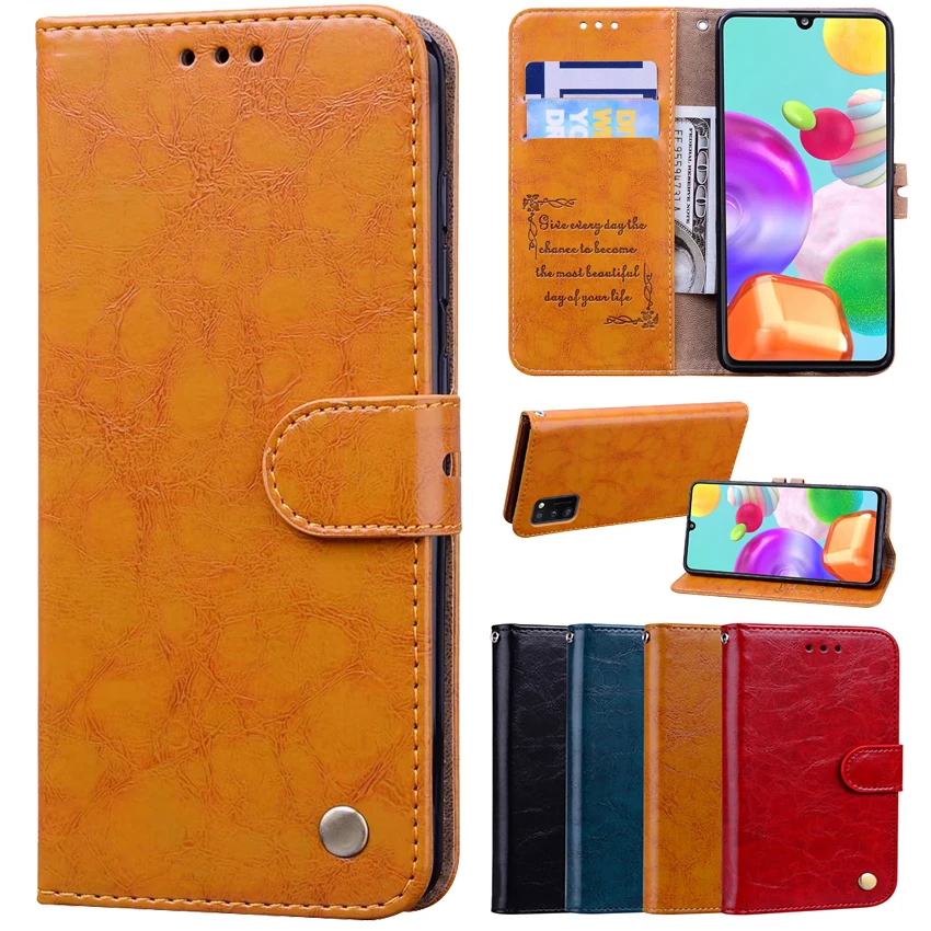 Flip Wallet Oil Wax Leather Case For Redmi Note 3S 4X 4A 5 Plus 5A 6 6A 7 7A 8 8A 8T 9 9A 9C 9S Pro Stand Card Slot Phone Cover