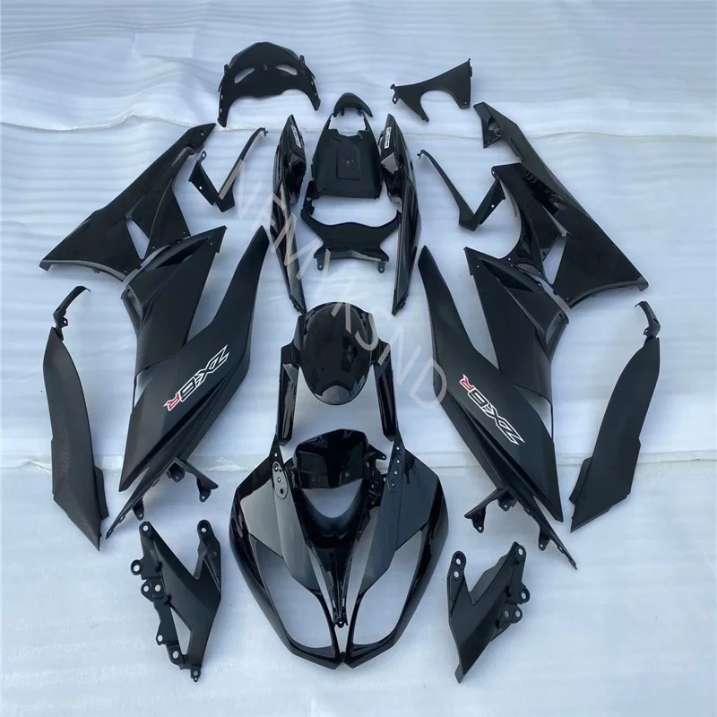 

Custom Fairing Kits For Kawasaki NINJA ZX 6R 2009 2010 2011 2012 NINJA zx6r 09-12 black motorcycle Fairing