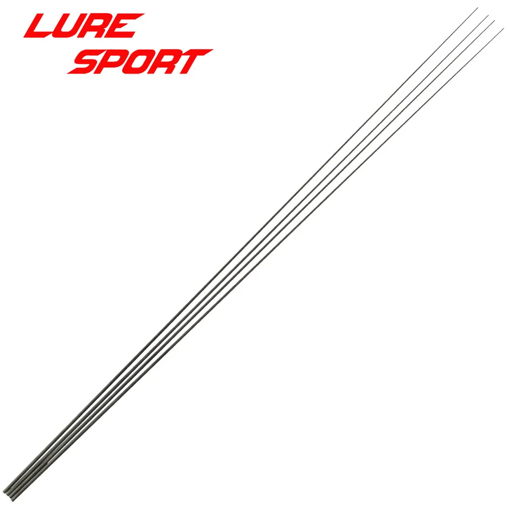 LureSport 4 sztuk 70cm 73cm 75cm 81cm jednolity wędka węglowa końcówki puste pręt budynku komponentów wędka naprawa DIY akcesoria
