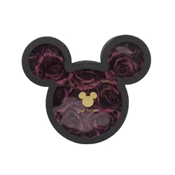 Window Lid Lover Valentine's Day Sweet Chocolate Packaging Mickey Shaped Flower Box