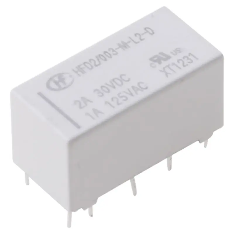 HFD2-003-M-L2-D 3V Coil Bistable Latching Relay High Quality Home Improvement Subminiature Double In-line Single Coil Relay Ele