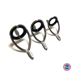 BR Wi & Wa Fuji Bright Silver KWAG Guide K-Series Double-Foot Casting and Spinning Guides Model KW