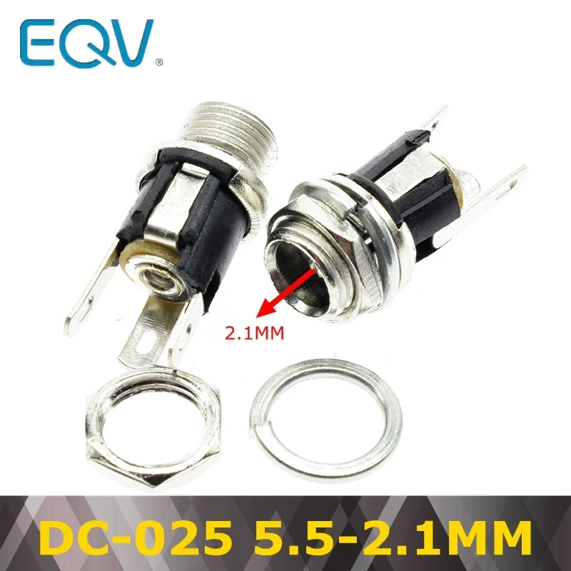 DC Power Jack Socket Connector 5.5*2.1MM 0.7 2.0 MM DC-005 DC-002 DC-012 DC-017 DC-022 DC-022B DC-025 DC-083 DC-098 DC-099 DC005