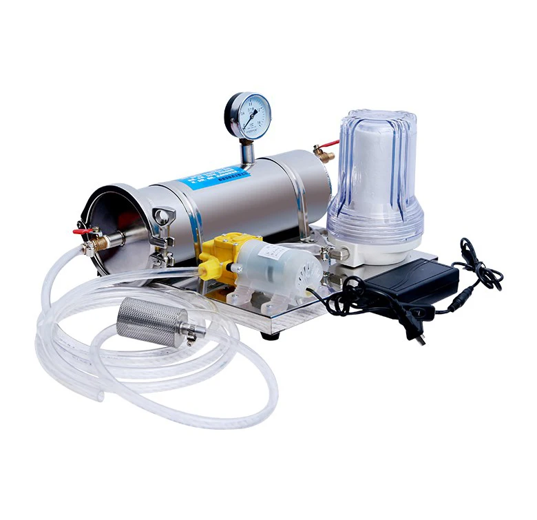 Machine de Filtrage existent pour Vin Français, Appareil de Vieillissement Domestique, Équipement de Brassage en Acier Inoxydable, AC 100-240V, 300 KG/H