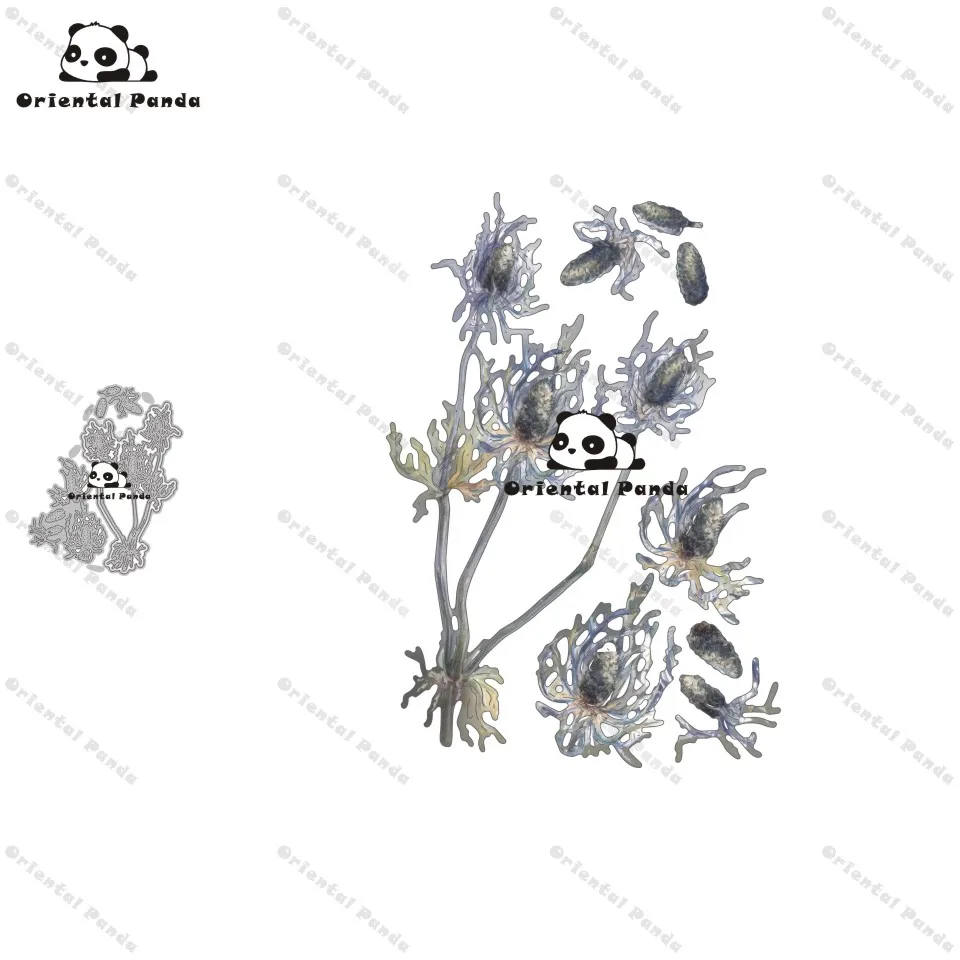 

New Dies Thistle Metal Cutting Dies diy Dies photo album cutting dies Scrapbooking Stencil Die Cuts Card Making metal die