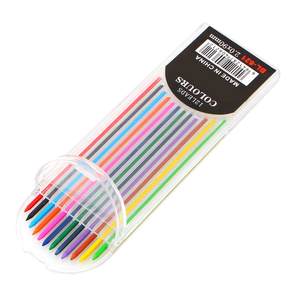 Pastel Lead 2.0mm automatic Pencil lead Automatic pencil refill Draw sketch office School Writing Supplies Stationery