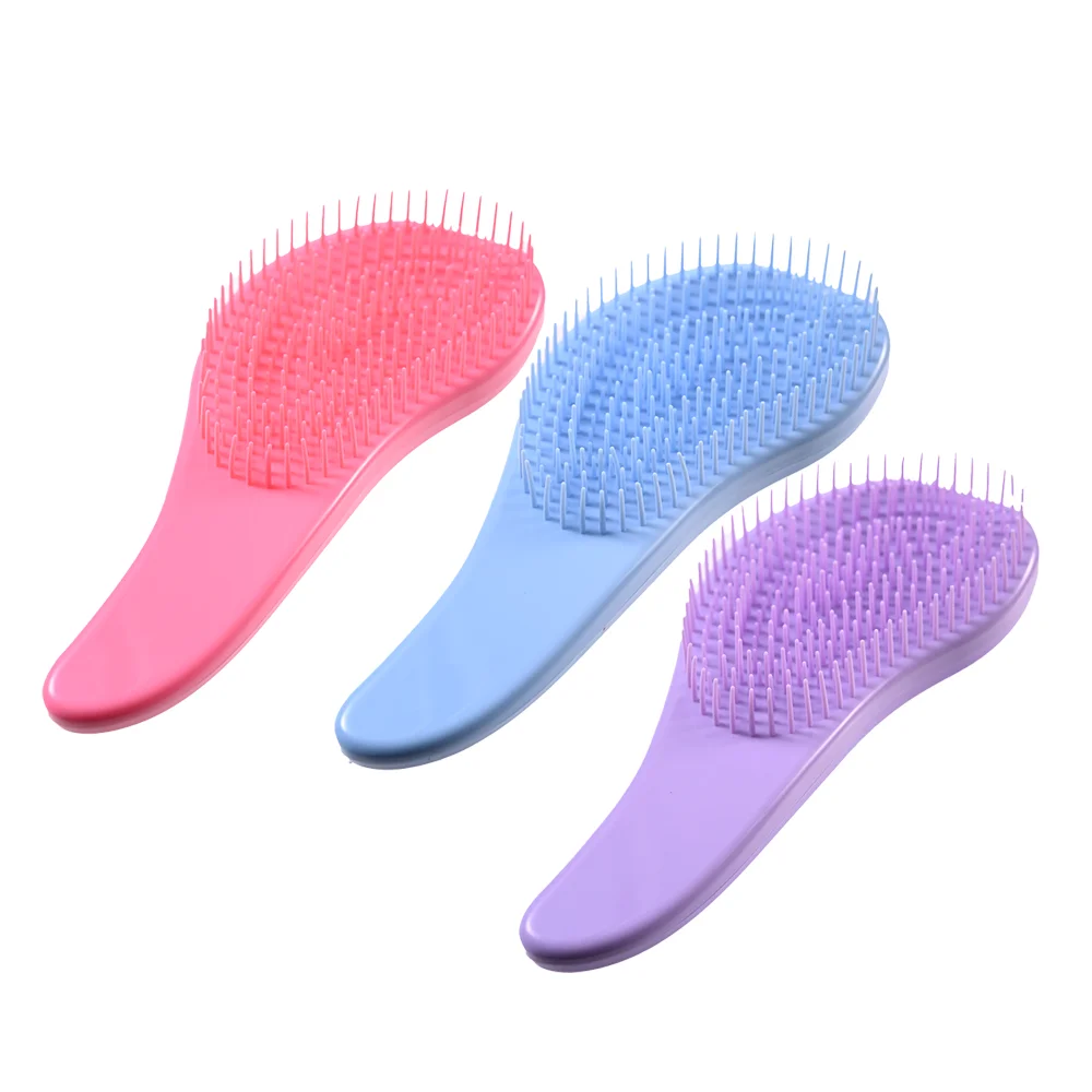 Macaron Massage Comb for Smooth Hair Without Knotting Portable Comb Cute Girl Hairdressing Comb  Hair Comb
