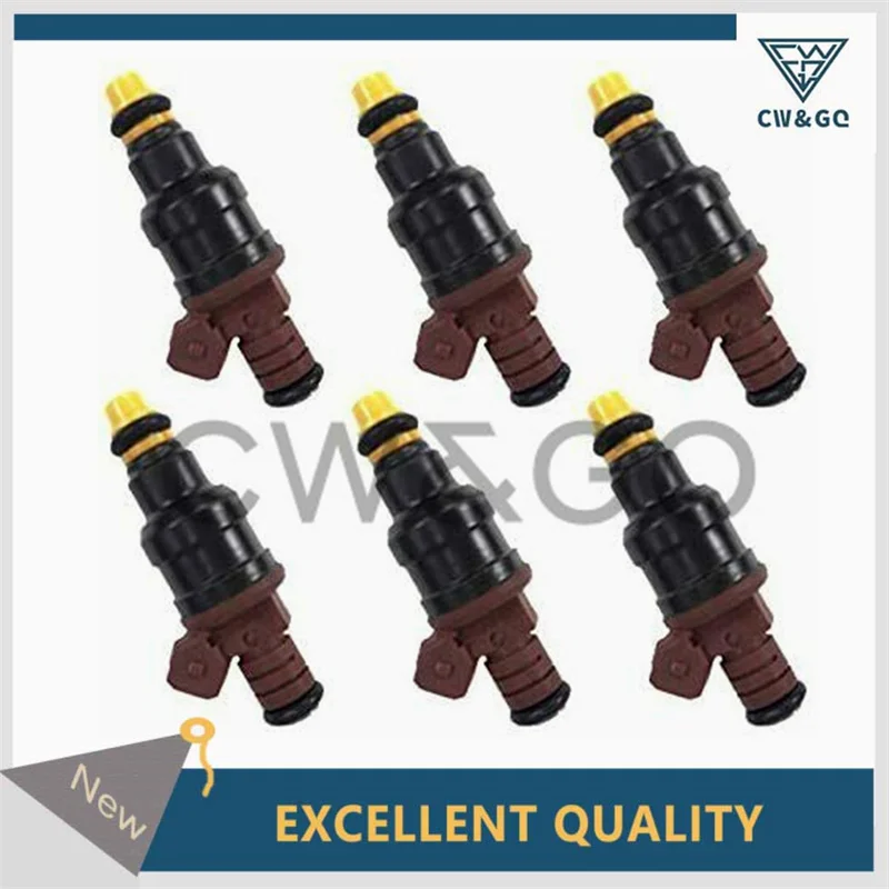 6PCS Fuel injector nozzle 0280150953 for VW Corrado Sharan 021906031A